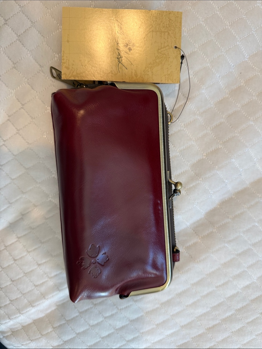Patricia Nash Missoula kisslock frame wallet